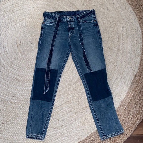 Jeans with belt/tie - Picture 2 of 5